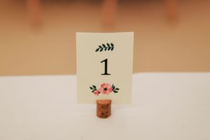 １と書かれた紙